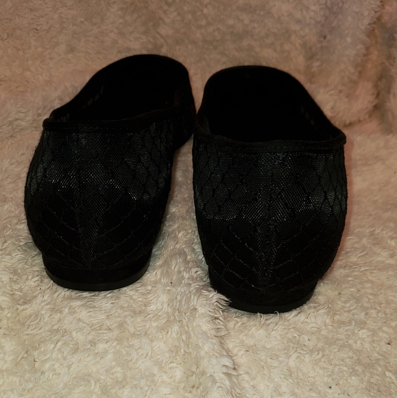 Nine West Black Sheer-Accent Alicea Flat - Picture 8 of 10